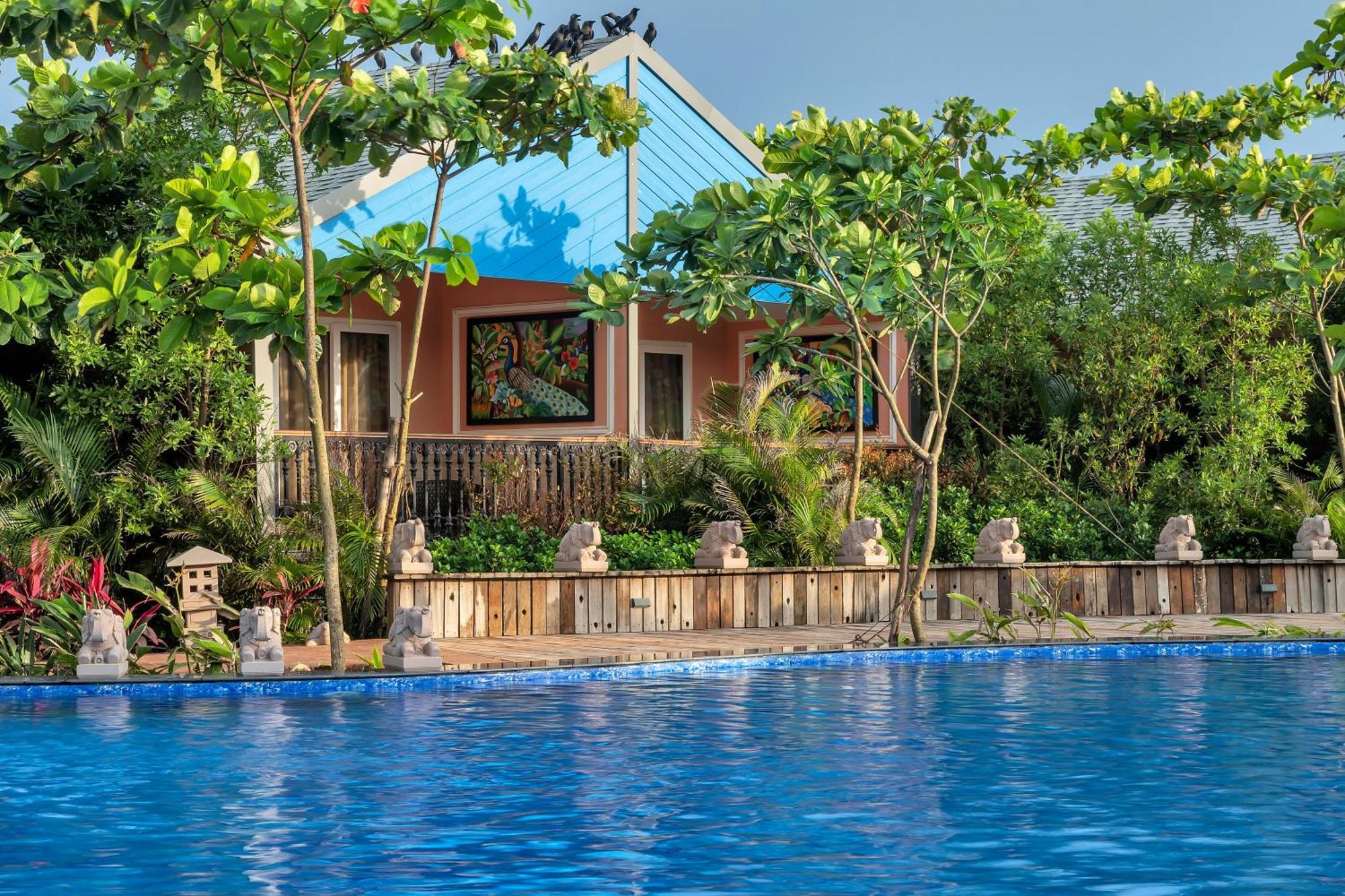Mayfair On Sea, Morjim Beach, Goa Bagian luar foto